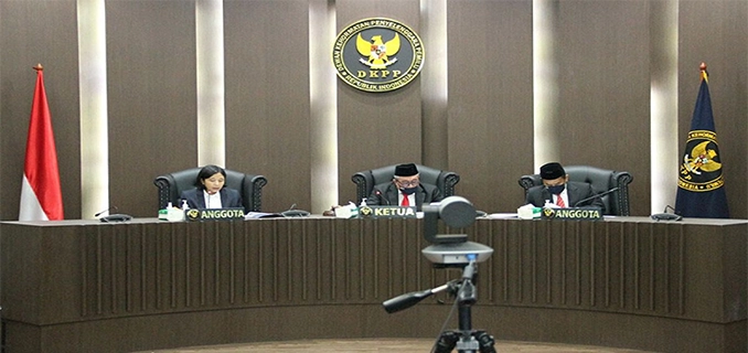 DKPP Ungkap Data Sidang Perkara 21 Orang pecat 191 Kasus