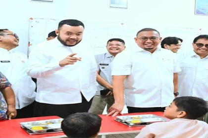 Dapur MBG Bengkulu SPPG Terbaik Andre Rosiade Turut Tinjau