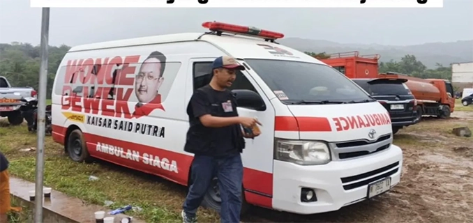 PDIP Bangun Posko dan Dapur Umum Korban Longsor Cilacap