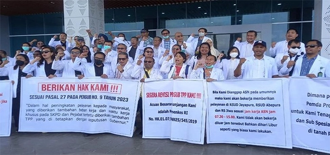 Puskesmas RSUD Krisis Nakes Dokter Spesialis Kurang Pekerja
