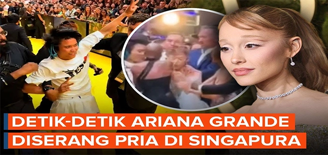 Singapura Deportasi WN Australia Mengganggu Ariana Grande