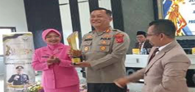 Kapolres Ciamis Anugerahi Sinergitas Publik Keadilan Humanis