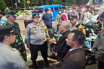 Malam Natal Banten Aman Kapolda & Gubernur Turun Langsung
