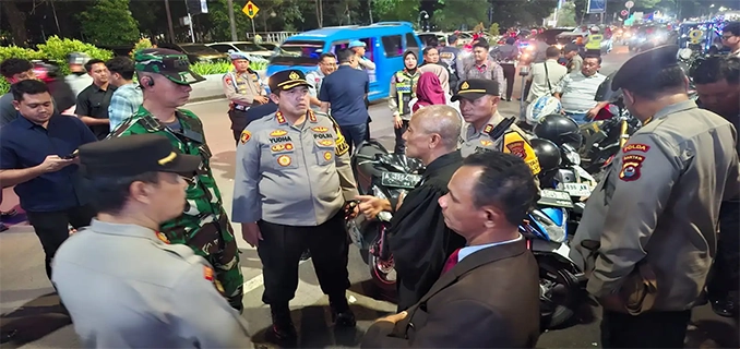 Malam Natal Banten Aman Kapolda & Gubernur Turun Langsung