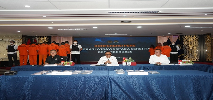 Operasi Bumi Pura Sakti Wirawasti 220 WNA Terjaring Penertiban