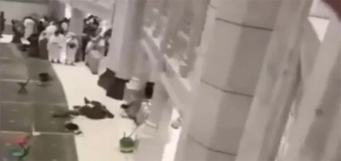 Pesan Syaikh Al-Sudais Insiden Pria Lompat Dari Masjidil Haram