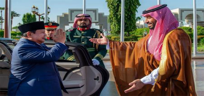 Prabowo Hubungi Pangeran MBS Bahas Sumatera Kampung Haji