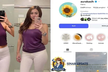 Aura Kasih Ganti Nama Instagram Jadi Febria Netizen Penasaran
