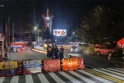 Car Free Night Tahun Baru Kendaraan ke Puncak Bogor Disetop