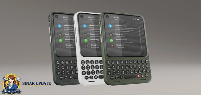 Clicks Communicator Dirilis HP Android dengan Nuansa Blackberry