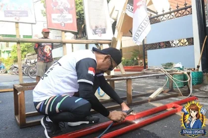 FX Rudy Kembali Jadi Tukang Las Lengser Dari Pengurus PDIP