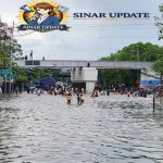 Gunung Sahari Jakarta Pusat Banjir Kendaraan Lumpuh Total