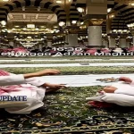 Masyaallah Momen 2 Putra Celine Evangelista Ngaji di Nabawi