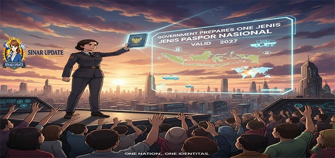 Pemerintah Siapkan Satu Jenis Paspor Nasional Berlaku 2027