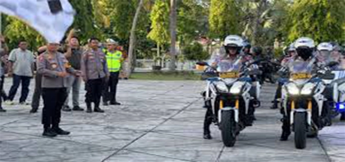 Polda Riau Siapkan 3.321 Personel di Pusat Pesta Tahun Baru