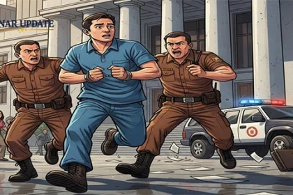 Terdakwa Kasus 214 Kg Ganja Kabur Pakai Motor Usai Sidang