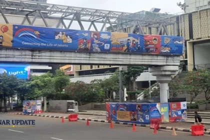Transjakarta Nilai Historis JPO Sarinah JPO Pertama di Indonesia