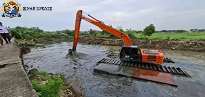 Pemprov Banten Normalisasi Sungai Cirarab